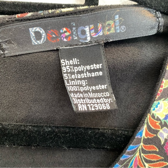 Boho mini Desigual dress - Picture 5 of 5